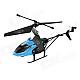 Brilink BH03 2-CH Rechargeable Indoor IR Remote Control Helicopter - Blue