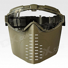 Genuine Tokyo Marui PRO-Goggle Full Face Version with Fan - Tan