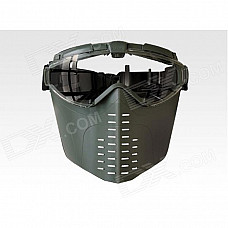 Genuine Tokyo Marui PRO-Goggle Full Face Version with Fan - Green