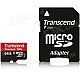 Transcend 64GB microSDHC Class 10 UHS-I 300x Flash Memory Cards with adapter