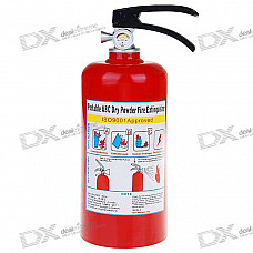 Fire Extinguisher Shaped Coin Bank