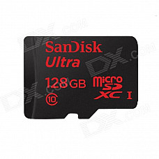 SanDisk Ultra 128 GB microSDXC UHS-I Card with Adapter