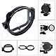 Fat Cat 58mm CPL Circular Polarizer Lens Filter for GoPro Hero 3 Housing w/ Flip Converter - Black