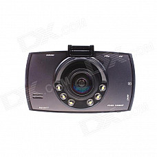 T660 2.7" TFT 5.0 MP 1080P Full HD 170-Degree Wide Angle Car DVR Recorder - Black