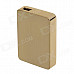 1917 Aluminum Alloy Bull USB Rechargeable Lighter - Golden (5V)