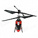 Brilink BH03 2-CH Rechargeable Indoor IR Remote Control Helicopter - Red