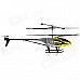 Shockproof 3.5-CH R/C Helicopter w/ IR Remote Control - Yellow (6 x AA)