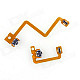 008 PX-01 L+R Micro Switch Ribbon Cables for Nintendo 3DS Host - Yellow