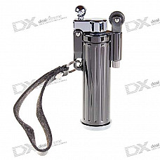 Trendy Oil Lighter with Leather Strap