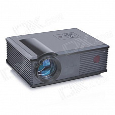 PORTWORLD PH500+ 5" LCD HD Home Theater Projector w/ AV / HDMI / Smart Interaction projection -Black