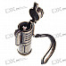 Trendy Robot Shaped Oil Lighter with Leather Strap