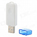 LIT LSMY-01 Bluetooth V2.1 USB 2.0 Adapter - White + Translucent Blue