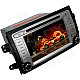 LsqSTAR ST-7123R 7" Touch Screen 2-DIN Car DVD Player w/ GPS, FM, AM for Suzuki SX4 - Silver + Black