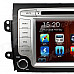 LsqSTAR ST-7123R 7" Touch Screen 2-DIN Car DVD Player w/ GPS, FM, AM for Suzuki SX4 - Silver + Black