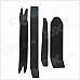 C131124 Convenient ABS Car Stereo Audio Speaker Dismantle Tools Set - Black (4 PCS)