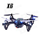 X6 2.4G 4-CH Remote Control Quadcopter w/ 0.3MP Camera / Light - Black + Green