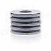 DSC-0531 Strong Round Hole NdFeB Magnet - Silver (5 PCS / 25 x 3mm)