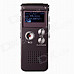 Chthi CM112 Rechargeable Digital Voice Recorder MP3 Player - Wine Red (8GB)
