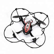 DFD F180 Rechargeable 2.4GHz Wireless 4-CH R/C Aircraft w/ Gyro - Black + Red