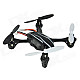 Brilink BH18 Mini 2.4G Radio Control 4-CH Quadcopter R/C Aircraft w/ 6-Axis Gyro - Black + White