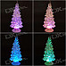 Colorful LED Desktop Christmas Tree (2*CR1220)