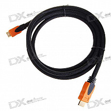 Gold Plated 1080P HDMI V1.3 Male to Mini HDMI Male Connection Cable (1.8M-Length)