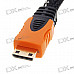 Gold Plated 1080P HDMI V1.3 Male to Mini HDMI Male Connection Cable (1.8M-Length)