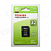 Toshiba 32GB Class 10 UHS-I SDHC Flash Memory Cards