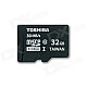 Toshiba 32GB microSDHC Class 10 UHS-I Flash Memory Cards