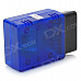 ELM327-BT-2 Bluetooth OBD II Car Diagnostic Scanner - Blue + Black