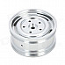 Universal DIY 1:10 Aluminum Alloy Wheel for Model Car - Silver (4 PCS)