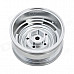 Universal DIY 1:10 Aluminum Alloy Wheel for Model Car - Silver (4 PCS)