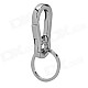 RIMEI A270 Handy Durable Stainless Steel Key Ring - Silver