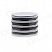 DSC-0530 25 x 2mm Round Hole NdFeB Magnet - Silver (5 PCS)