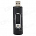 F2 Metal USB Rechargeable Electronic Cigarette Lighter - Black