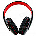 OVLANG V8 Bluetooth V2.1 Stereo Headset Headphone - Black + Red