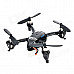 YD YD928 Mini Wireless Remote Control 4-CH 4-axle Aircraft - Black