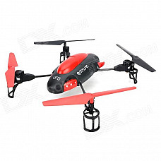 YD YD-719 Rechargeable 4-Channel 4-Axis R/C Aircraft w/ Gyro / Remote Controller - Red + Black
