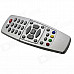 D-500S Satellite Set-Top Box Remote Control for Dream BOX 500S - Silver + Black (2 x AAA)