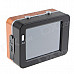 SPC01 2.4" LCD HD 1080P 5.0MP CMOS F3.1 f9.3mm Diving Camera / Sports Camera - Orange + Black