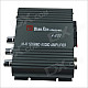 A-200 Hi-Fi Stereo Audio Amplifier w/ FM / SD / USB for Car / Motorcycle - Black