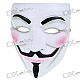 V for Vendetta Anonymous Guy Fawkes Resin Mask - White