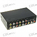 4-TO-1 Multi-Source Audio Video AV Signal Switch
