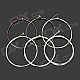 Kapok 228 Nickel Plated Strings for Acoustic Guitar - Argent + Silver (6 PCS)