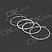 Kapok 228 Nickel Plated Strings for Acoustic Guitar - Argent + Silver (6 PCS)