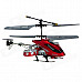 Brilink BH12 Rechargeable 4-CH IR Remote Control R/C Helicopter w/ Gyro - Red