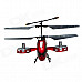 Brilink BH12 Rechargeable 4-CH IR Remote Control R/C Helicopter w/ Gyro - Red