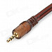 JinJiang 3.5mm to 2-6.35mm Plug Audio Signal Cable - Brownish Red (1.5m)