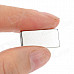Rectangle Shaped NdFeB Magnets - Silver (15 PCS)