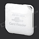 HJL-883 5-in-1 SD / MicroSD (TF) / TF / MS / M2 Card Reader for Samsung Galaxy S3 / S4 - White